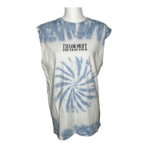 Taylor Swift The Eras Tour Tank Top Sleeveless Tie Dye Oversized Merch Small